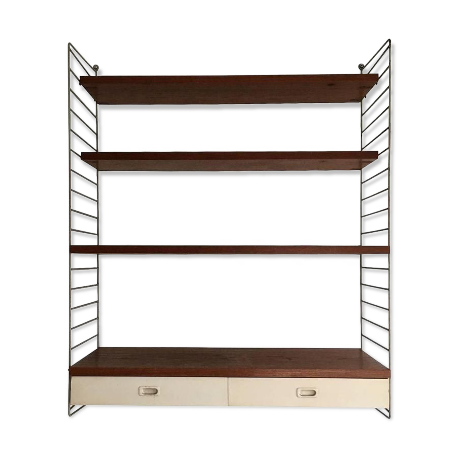 Nils Nisse Strinning for String Furniture shelf 1960 s