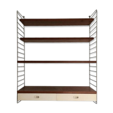 Nils Nisse Strinning for String Furniture shelf 1960 s