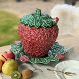 Soupière barbotine Fraise Bordallo