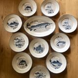 Fish service at Moulin Des Loups