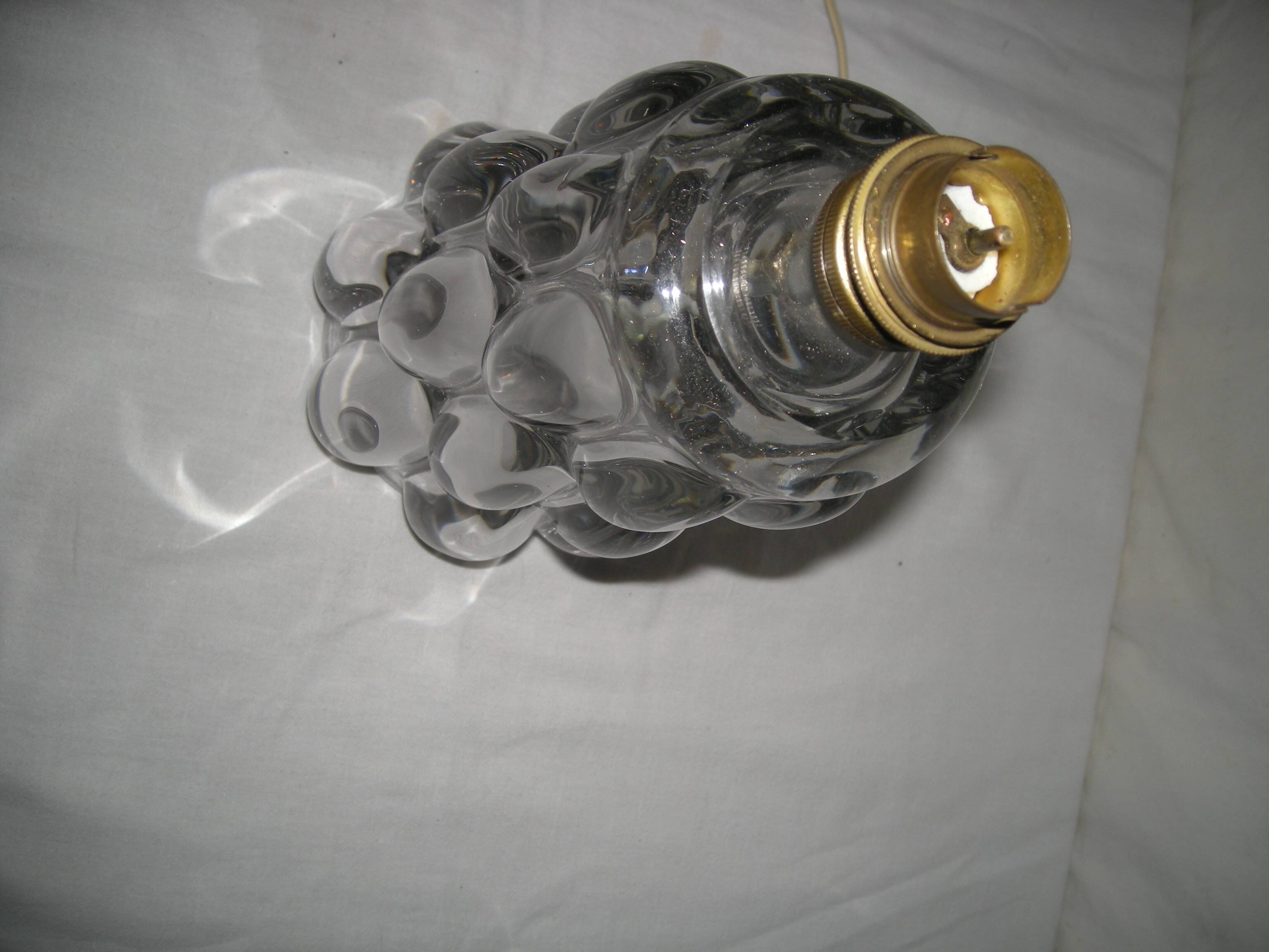crystal lamp from Sèvres - Etruscan series from the 50s