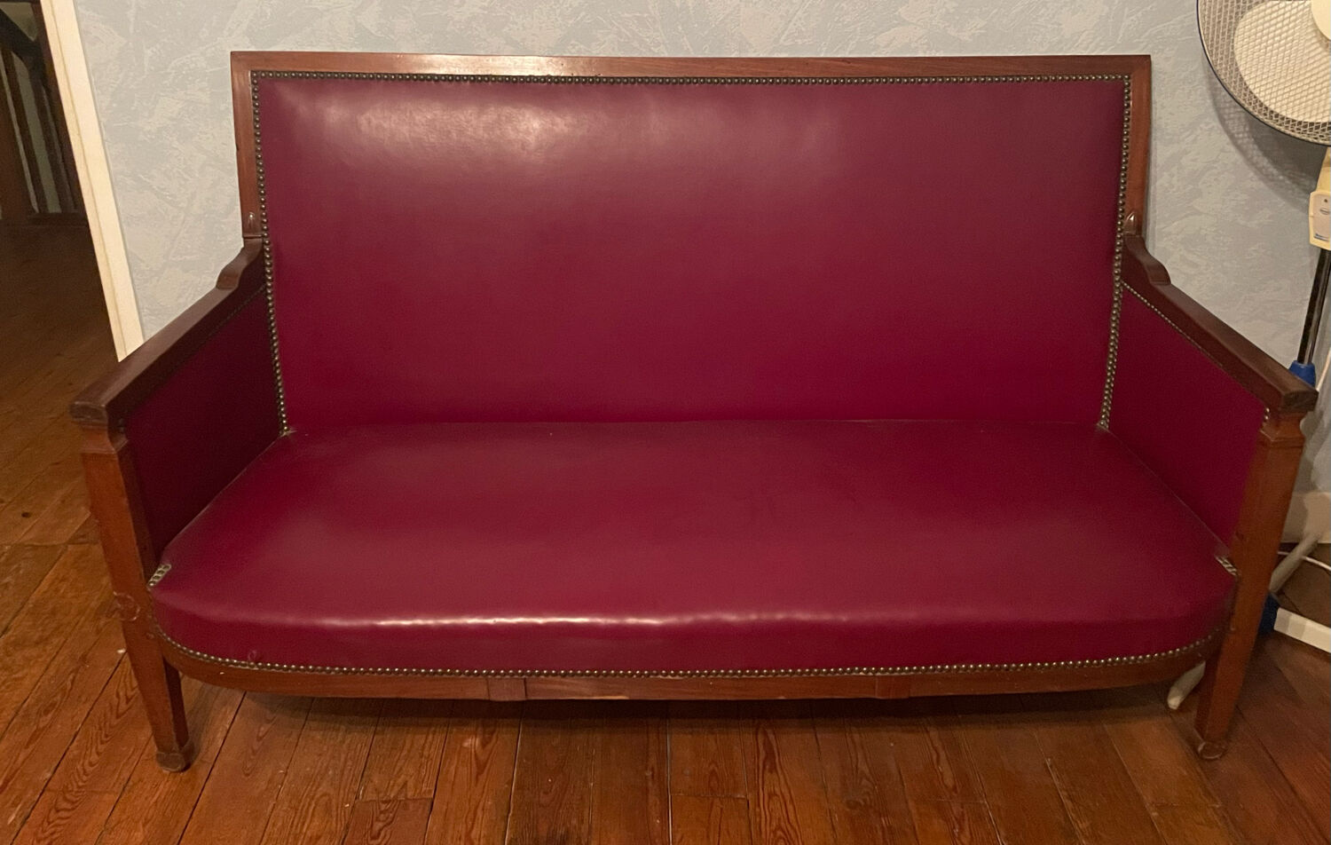 Leather sofa