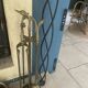 Brass duck head mantelpiece