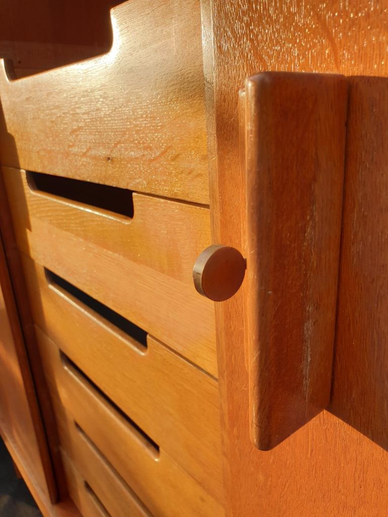 3-door wardrobe with 6 drawers 1950