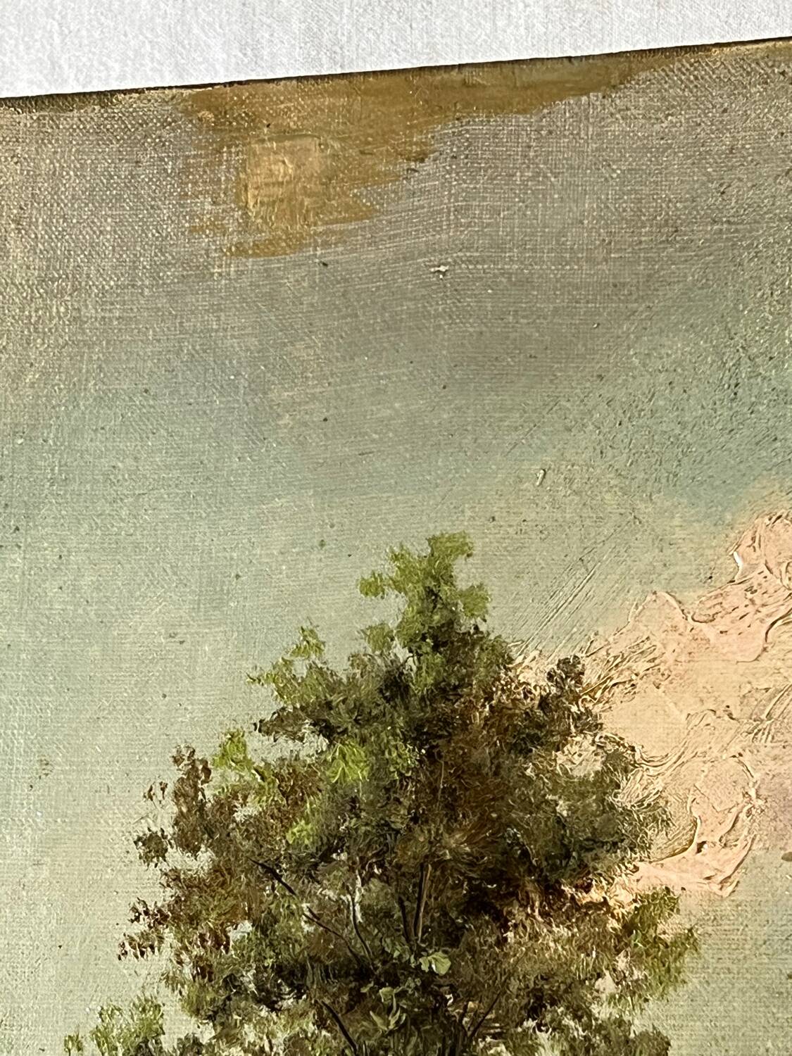 Pair of oils on canvas