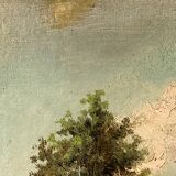 Pair of oils on canvas