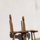 Chaise brutaliste, moderniste