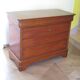 Beautiful Louis Philippe chest of drawers with 4 drawers - 3 locks - in cherry wood - 1980s