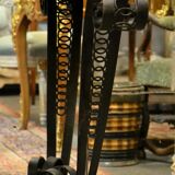 Pair of art deco consoles