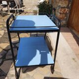 Serving trolley in vintage formica