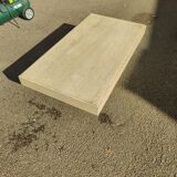 Travertine/marble coffee table