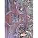 Fronton d'armoire en bois