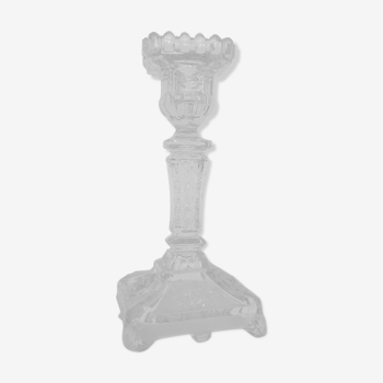 Glass candlestick