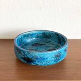 Fish pottery bowl by Aldo Londi for Bitossi, Italy, 1960s.