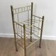 Brass magazine rack