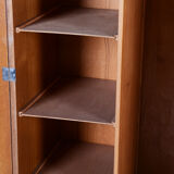 Walnut Bauhaus Wardrobe Made in Czechia by Robert Slezak, 1930-1939