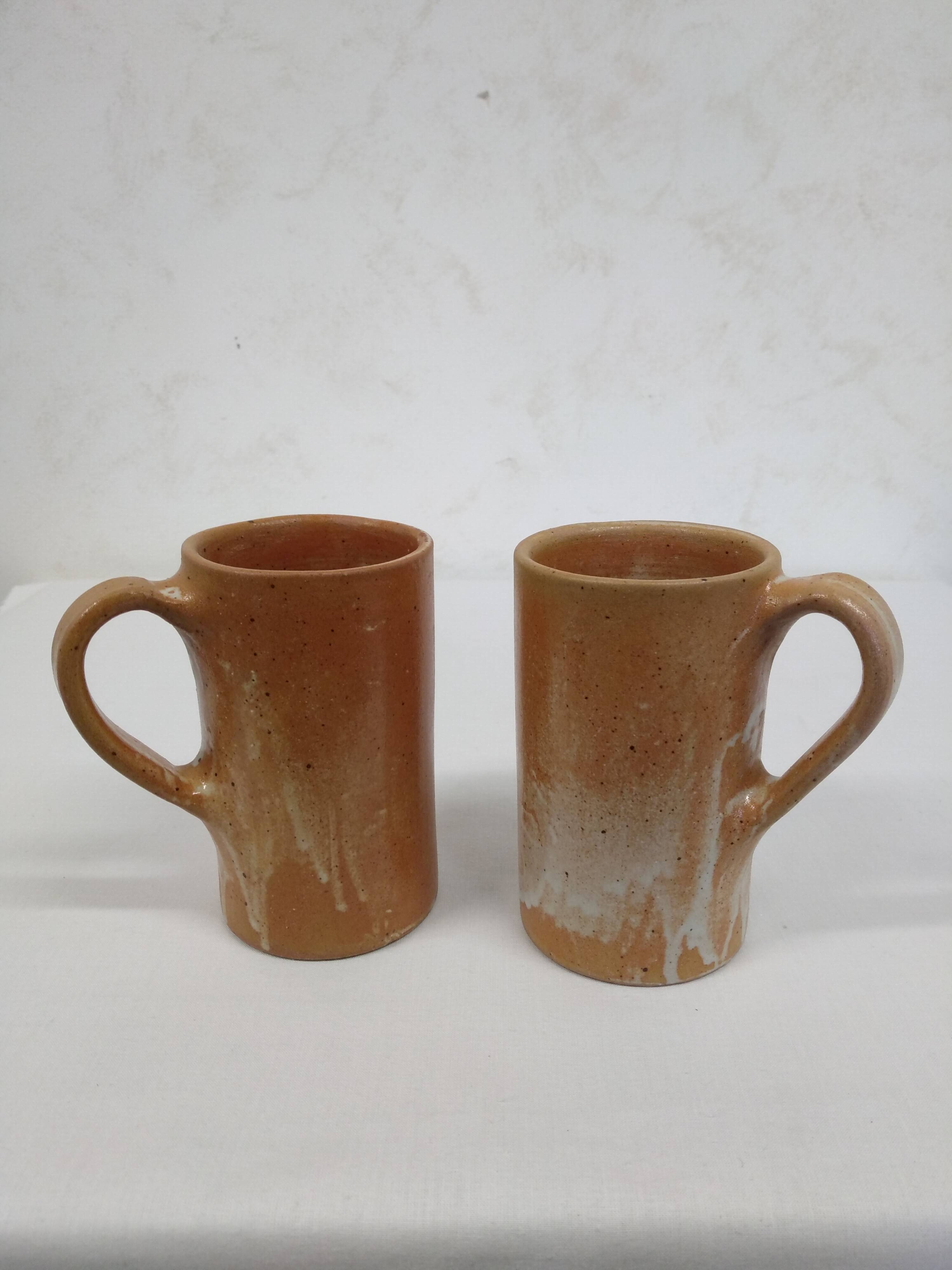Stoneware mugs