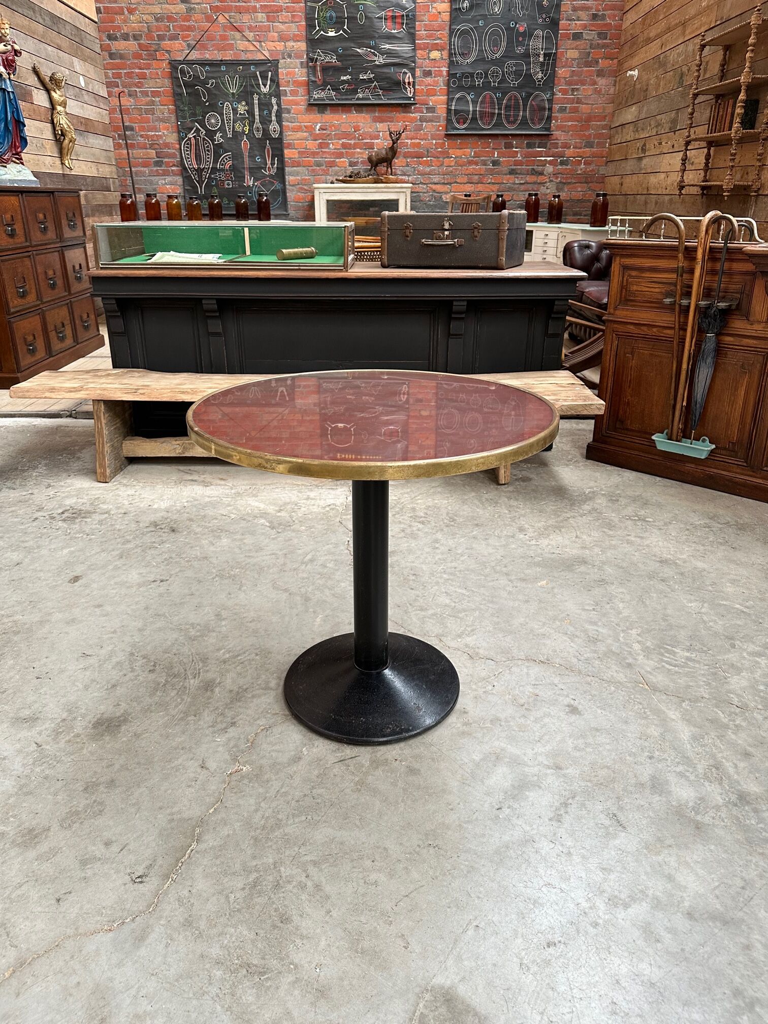 Table de bistrot XXème