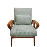 Ensemble de deux fauteuils Tatra avec repose-pieds, années 1950-60, Tchécoslovaquie