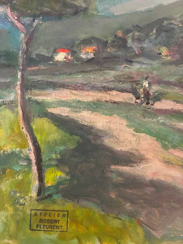 Les pins parasols, Robert Fleurent, 1967