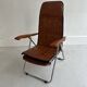 Authentique fauteuil vintage inclinable