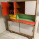 Buffet de cuisine vintage pieds compas