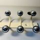 Space Age Metal Coat Rack 10 Balls Vintage 70s France