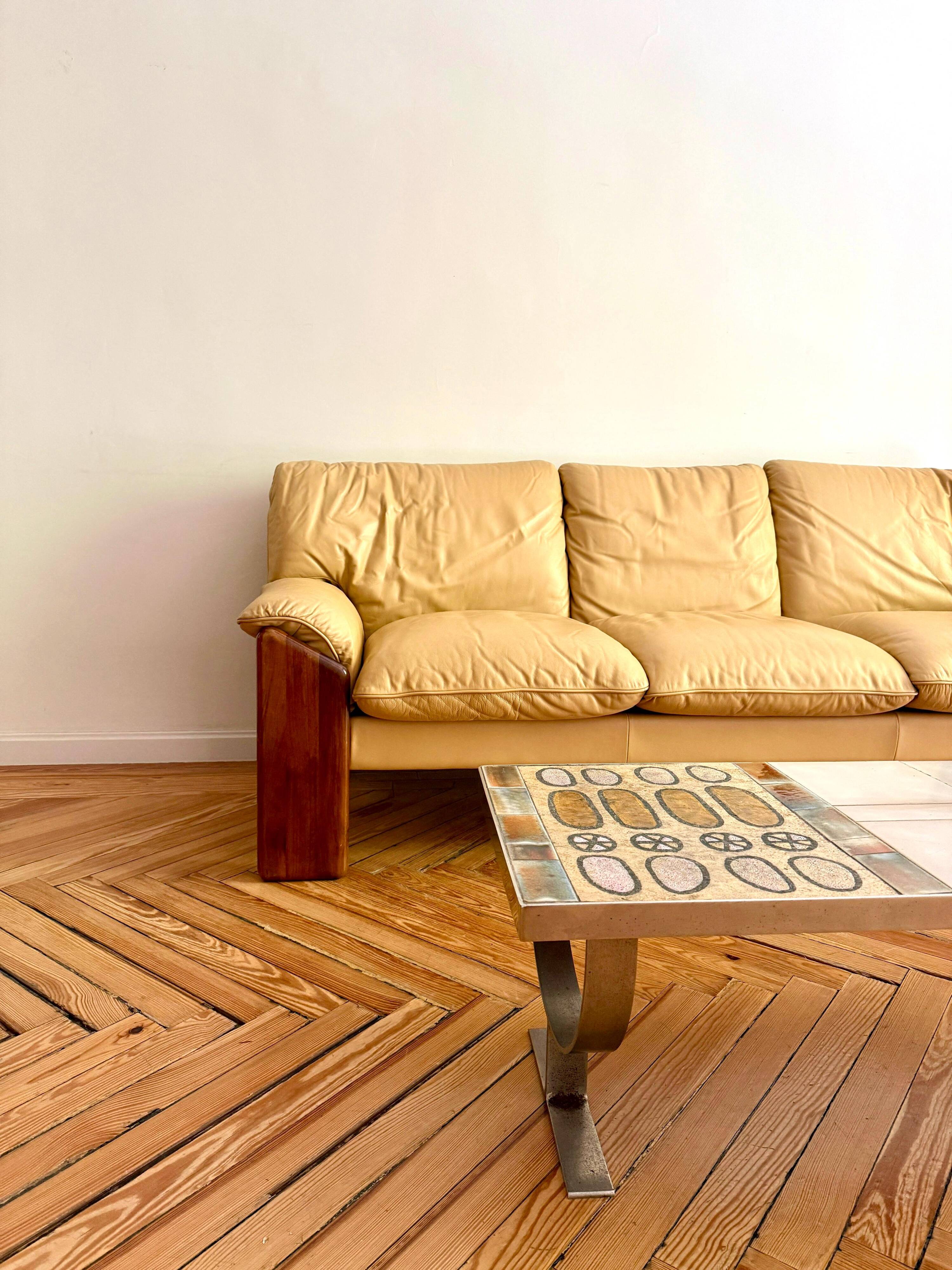 “Sapporo” Sofa by Mario Marenco for Mobil Girgi, Italy, 1970s