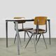 Vintage industrial Reform dining table from FRISO KRAMER 1960s