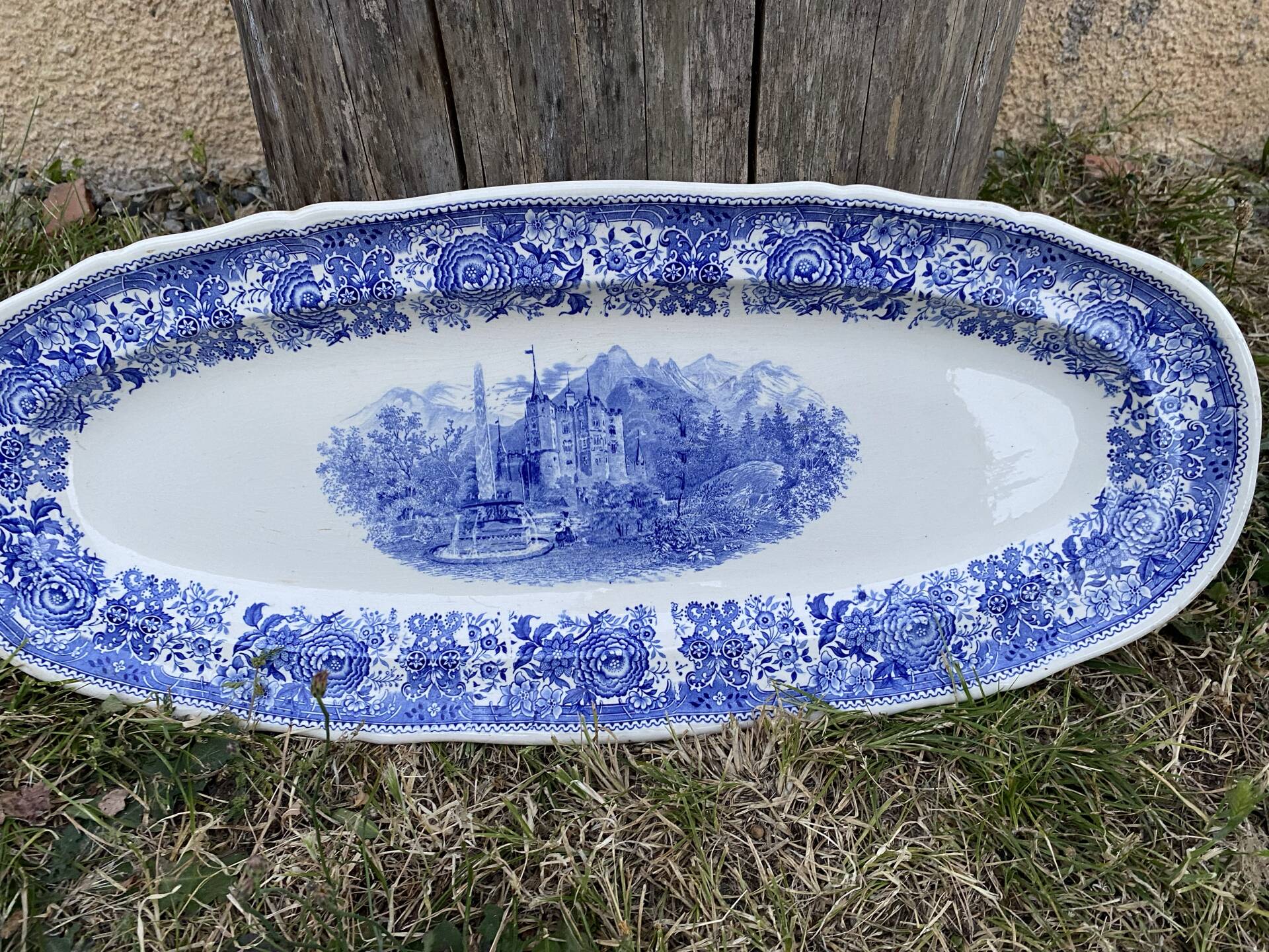 Grand Plat à Poisson Vintage – Villeroy & Boch "Burgenlan