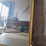 Antique gilded mirror 150 x 90 with moldings
