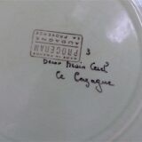 Plates Proceram fish 1950