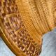 Asian hat made of bamboo and braided rattan