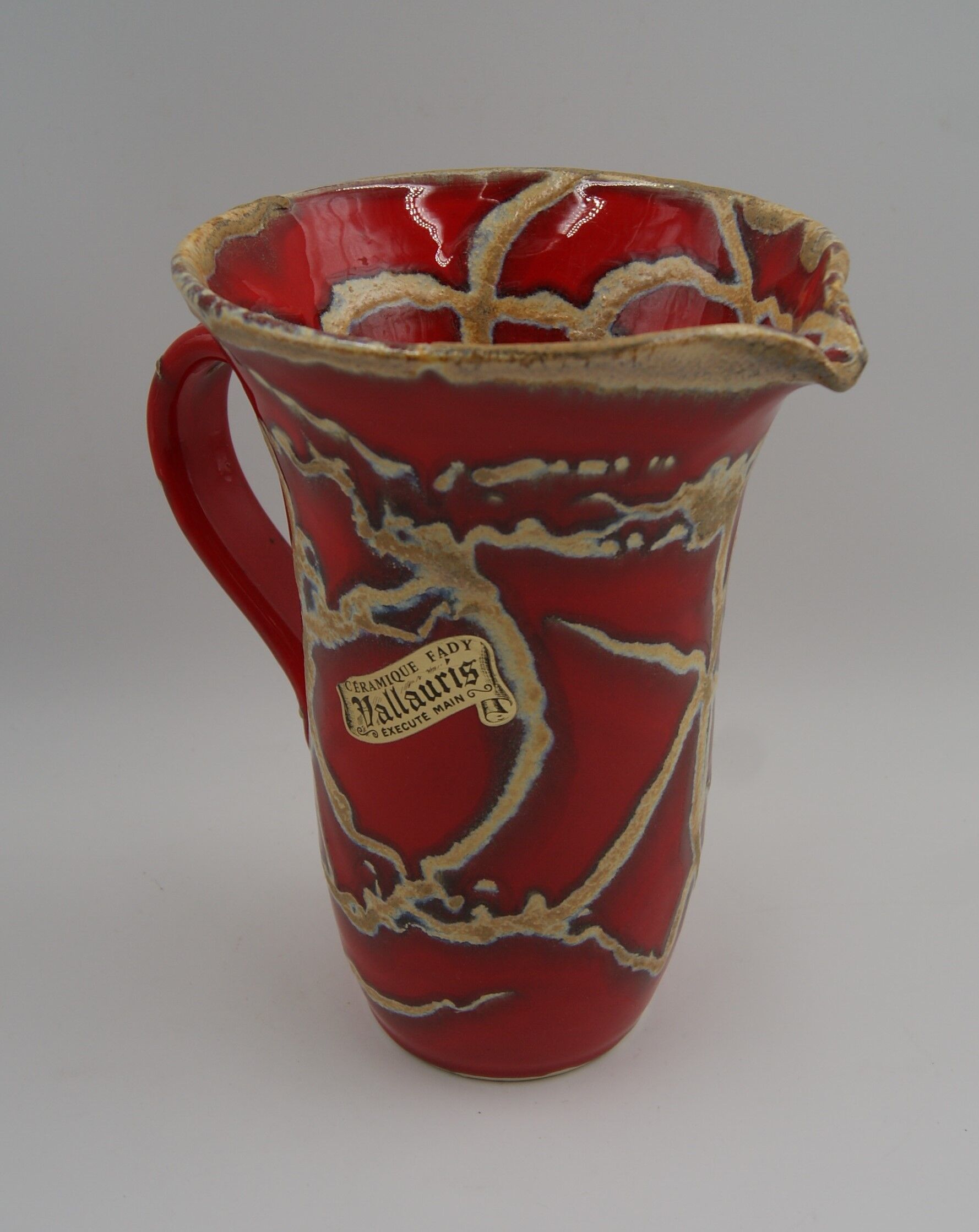 Ceramic decanter Vallauris Fady