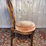 Set of 6 Louis XVI oak “Montgolfière” chairs