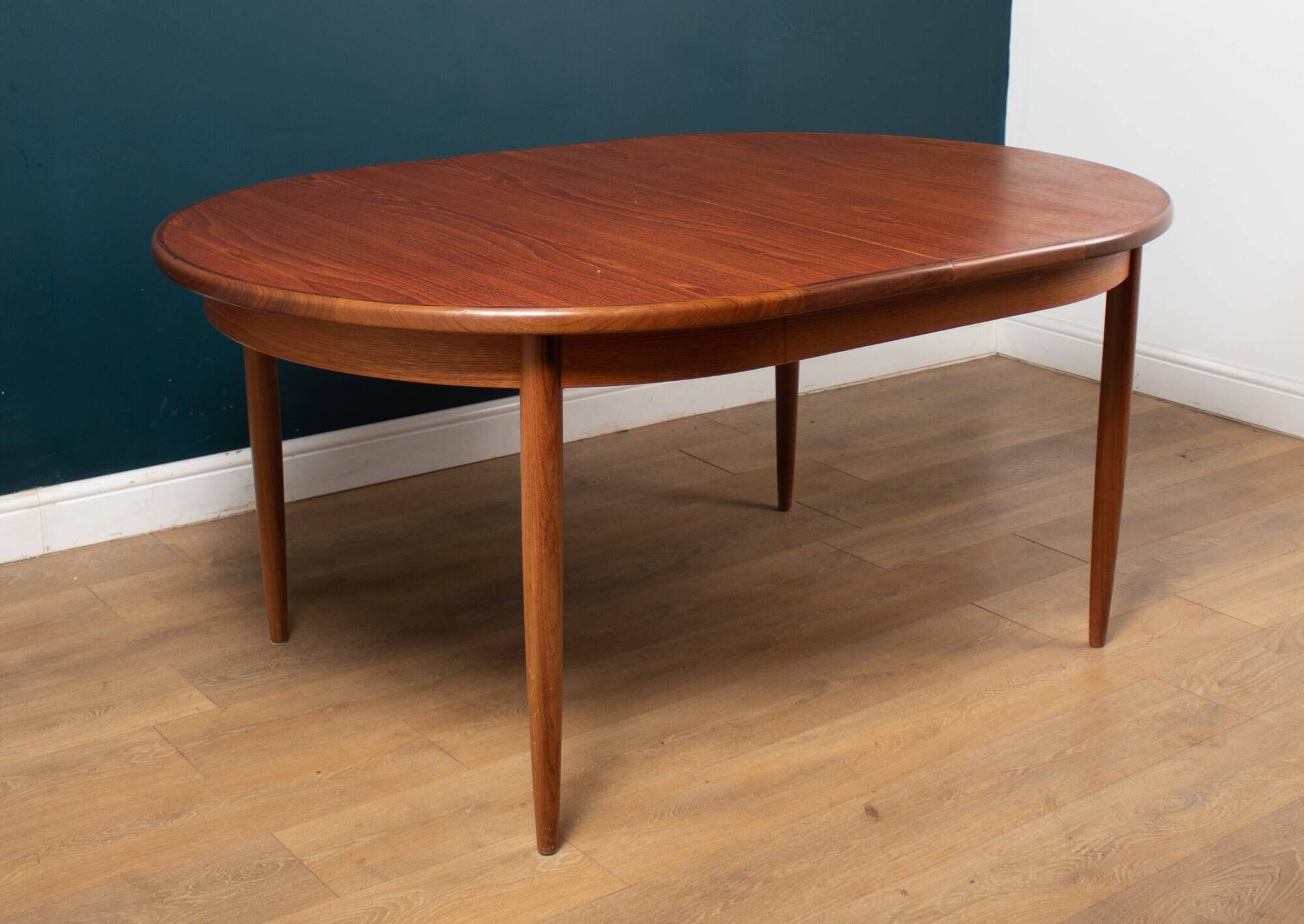 G plan fresco dining table & 6 chairs by victor wilkins 1960