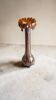 Artistic vase signed M. Venys – vintage marbled glass – 31 cm