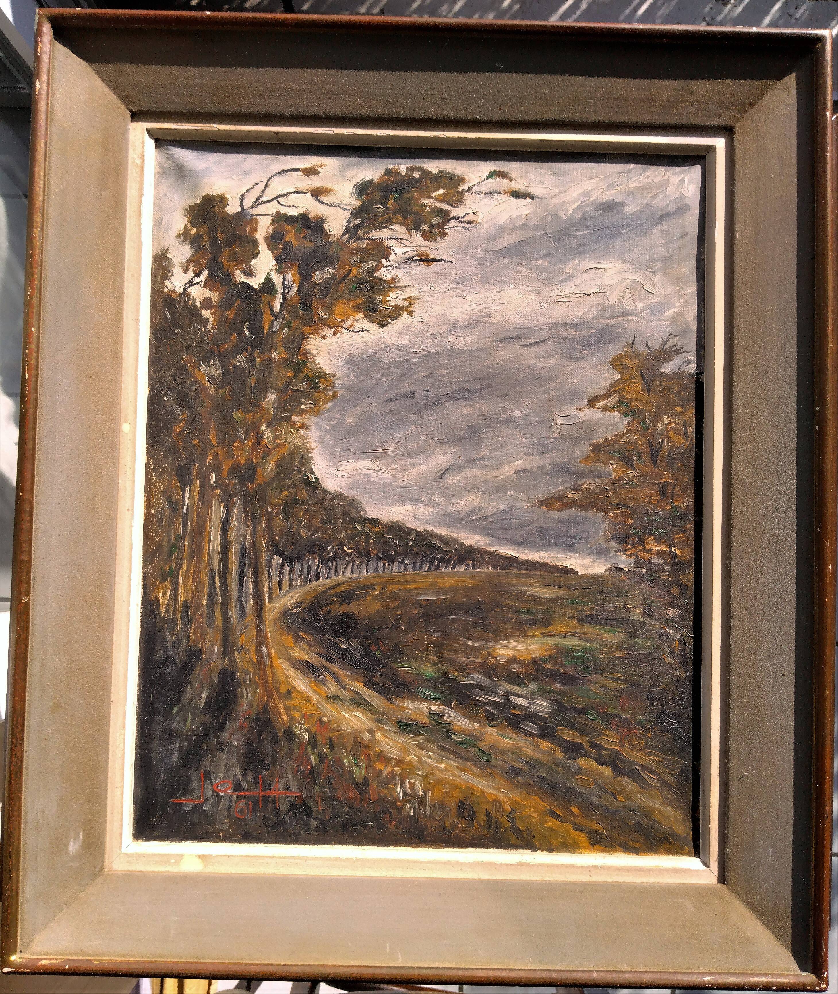 Old painting (1961) signed