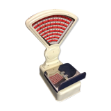 Old toy balances tin grocery store