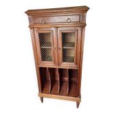 walnut music cabinet, filing cabinet