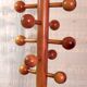 Modernist coat rack in solid wood - mid 20th century.