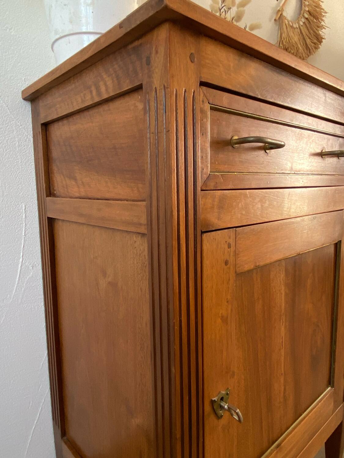 Beautiful vintage art deco jam jar