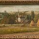 Tableau vue de Palaiseau J.Ansel 1955