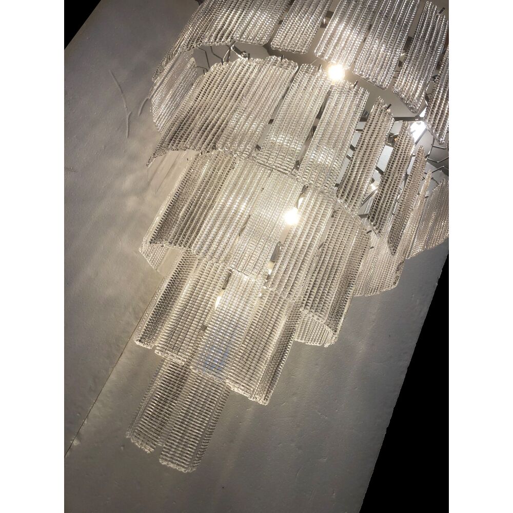 Pendant lamp in Murano glass