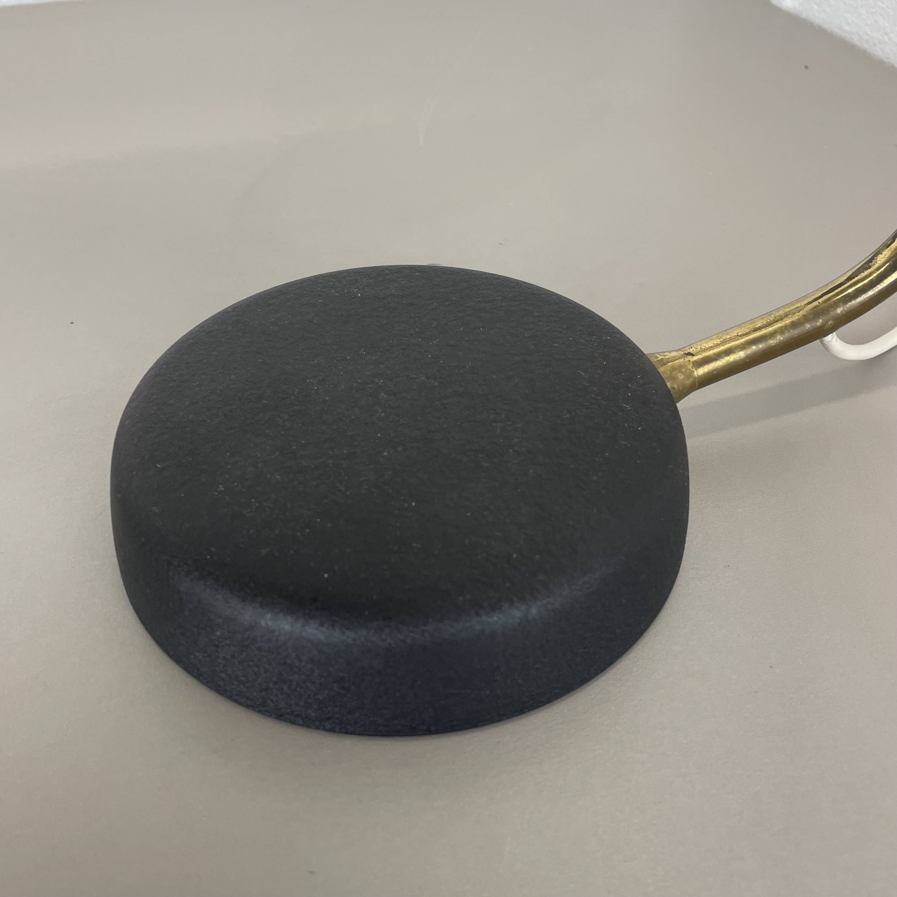 Original Modernist Yellow Metal Table Lamp by Cosack Leuchten, Germany 1960s