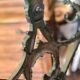 Cast iron coat rack 19th Alfred Corneau Frères Charleville