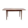 Mid-century teak extendable dining table, The Netherlands 1950's