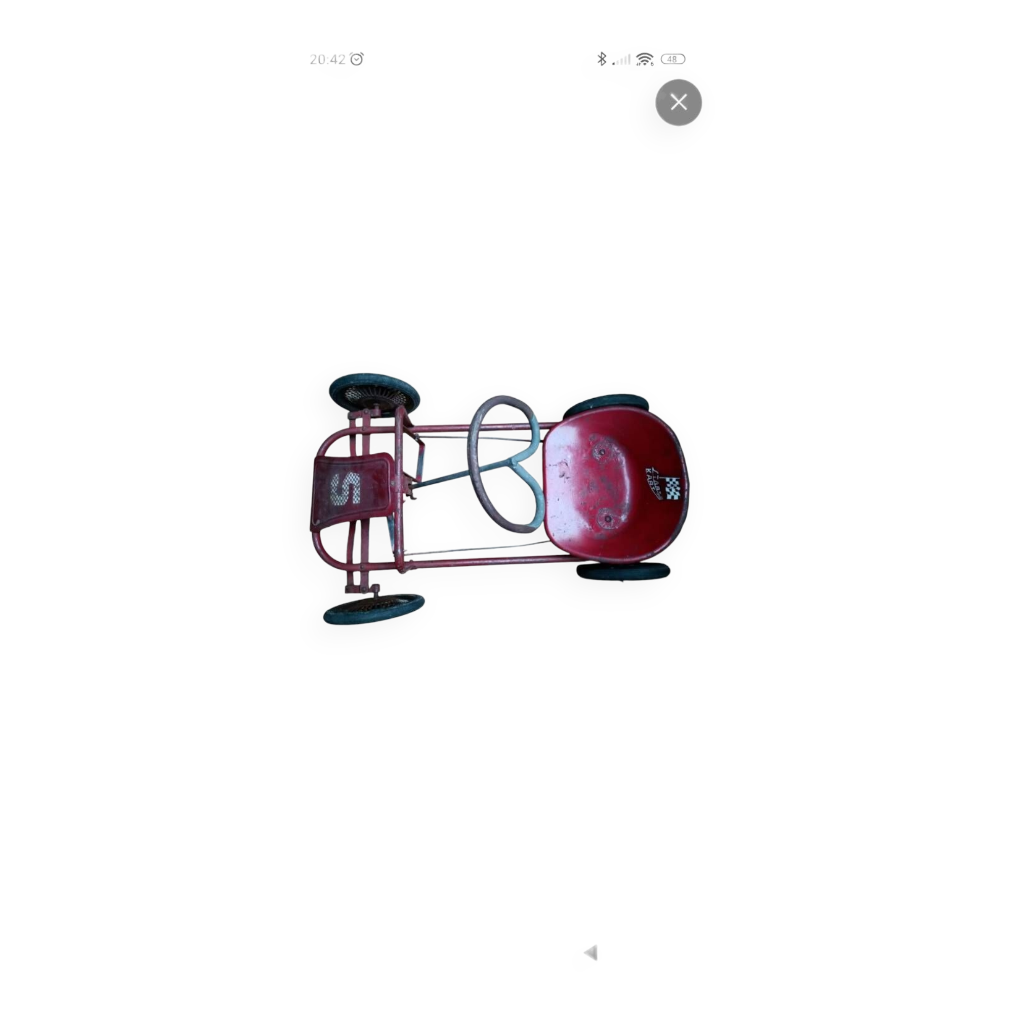 Children's kart. Years 64 - 65