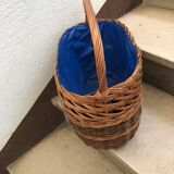 Panier osier vintage