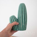 Vase en céramique à cactus, décoration à deux branches, décoration d'intérieur du sud-ouest